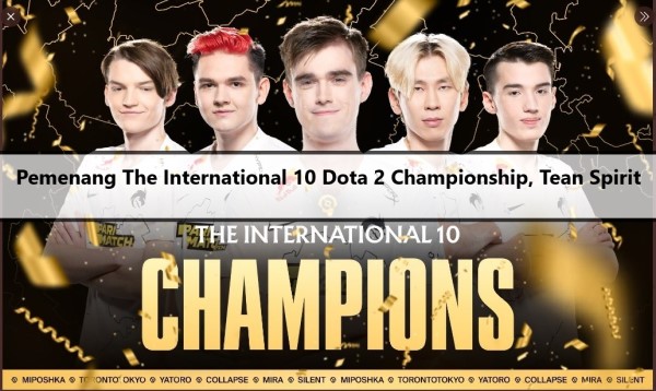 Pemenang The International 10 Dota 2 Championship